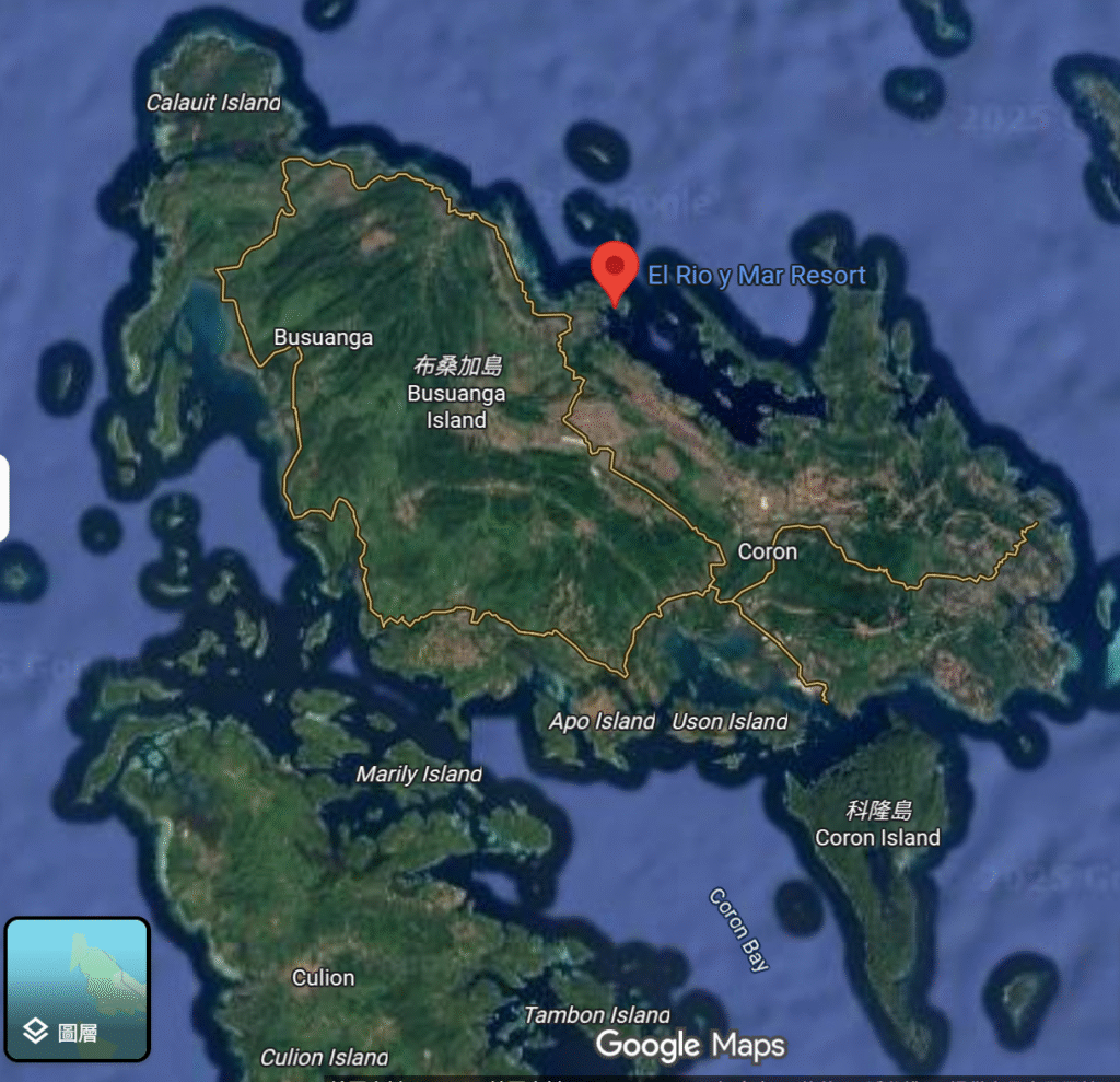 科隆 El Rio Y Mar Resort 地理位置圖