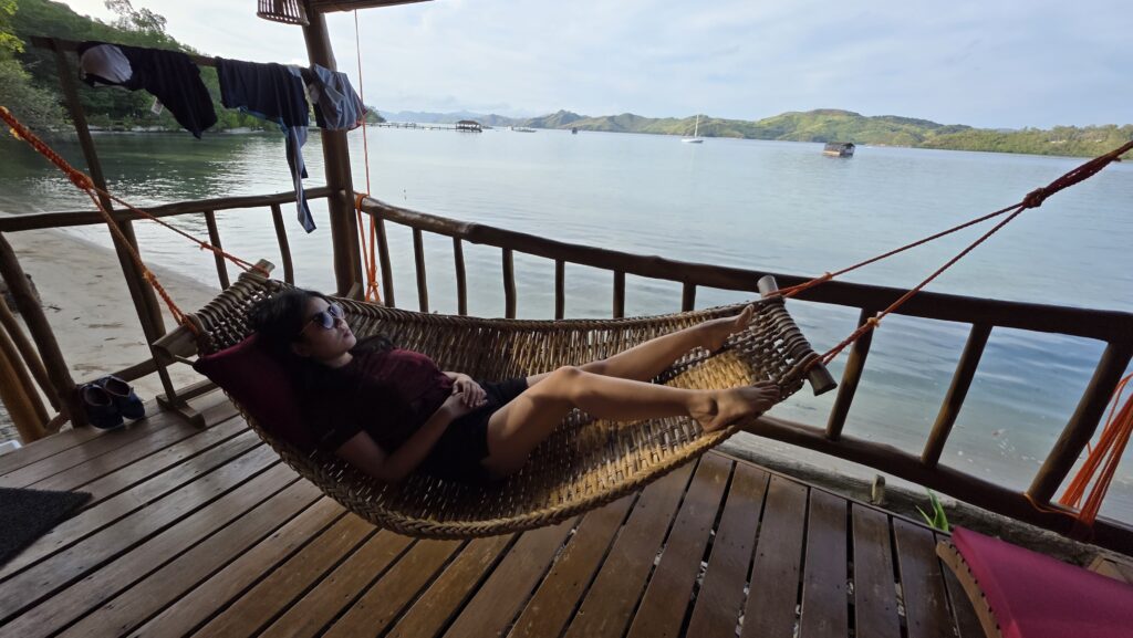 Standard Native Cabana 陽台的吊床