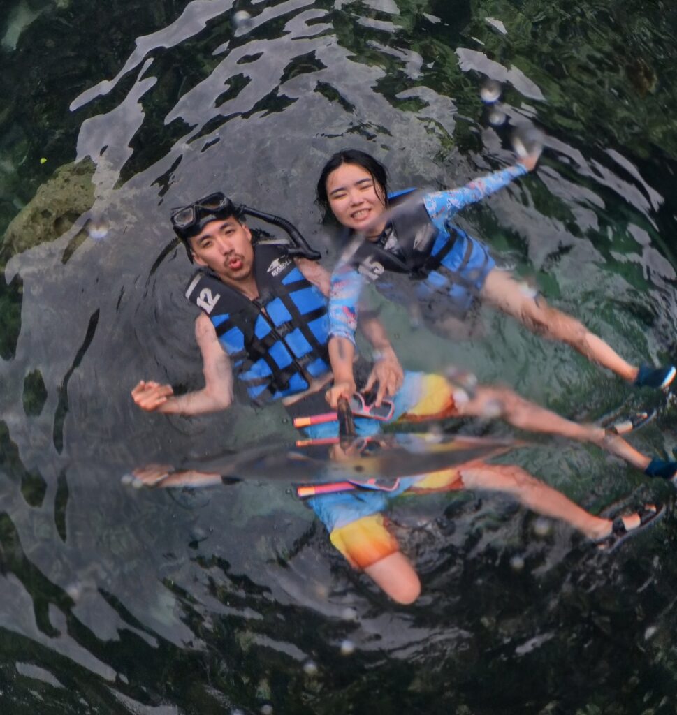 菲律賓巴拉望艾妮島(El Nido) 跳島行程C Secret Beach 自拍照